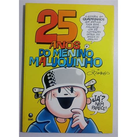 Hq Anos Do Menino Maluquinho De Ziraldo Pela Globo Shopee