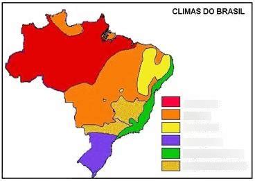 Climas Do Brasil Diagram Quizlet