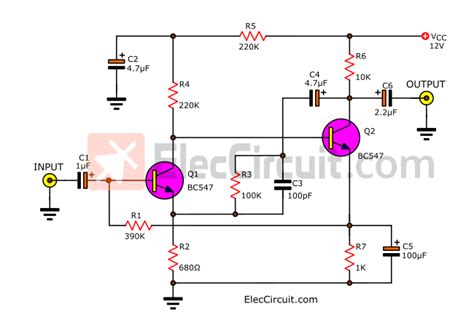 Mic Preamp Circuit