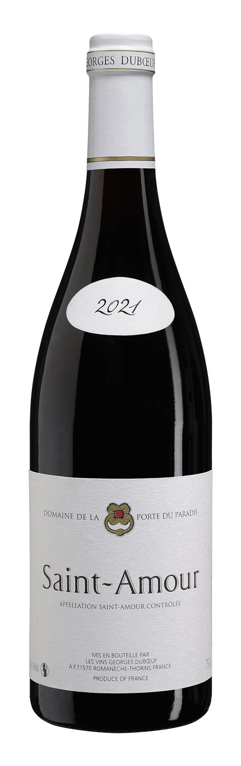 Wine Saint Amour 2021 Domaine De La Porte Du Paradis