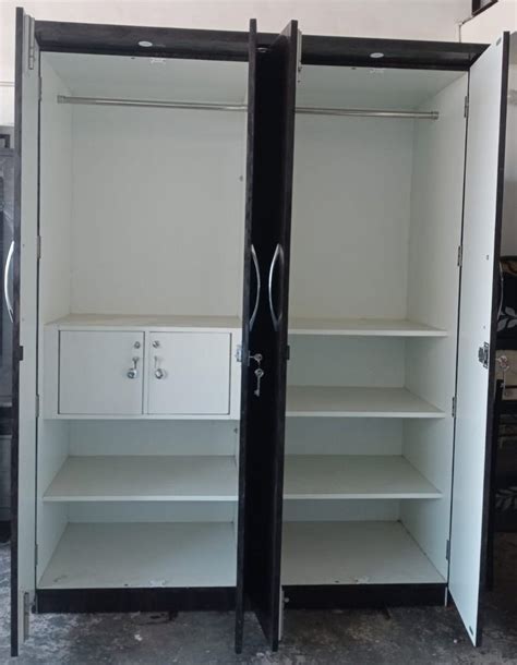 Doors X Feet Wooden Wardrobe With Locker At Rs Piece In