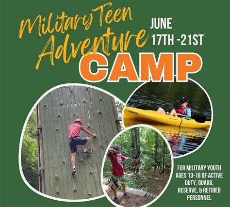 Military Teen Adventure Camp Holiday Lake 4 H Educational Center