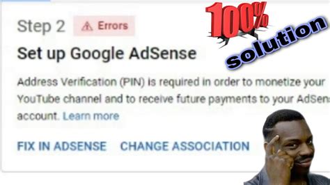 Fix In Adsense Change Association After Moneyrize Addsense