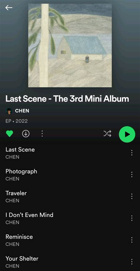 Exo Source Id On Twitter Spotify Update With Chen Chen