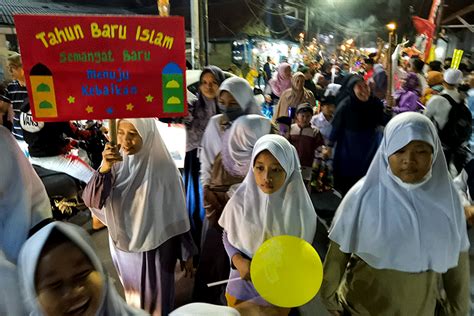 Pawai Obor Sambut Tahun Baru Islam Muharram Hijriah Di Jakarta