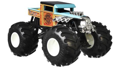 Samochód Hot Wheels Monster Truck Pojazd Bone Shaker niskie ceny i