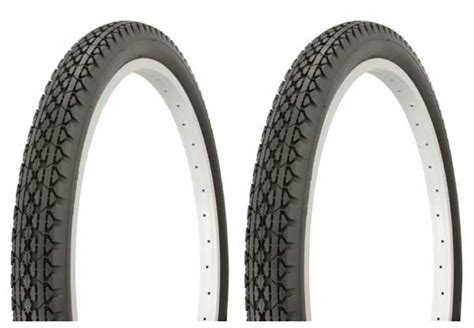 Buy Tire Set 2 Tires Two Tires Duro 24 X 2 125 Black Black Side Wall