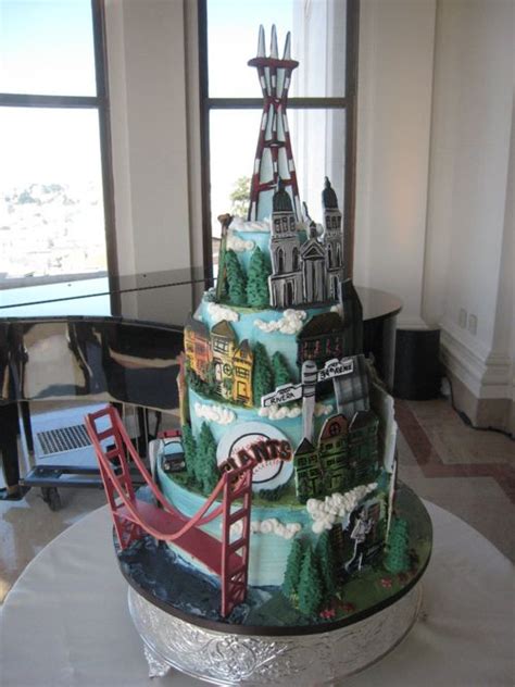 The Most Amazing Cake Ever My City By The Bay Pinterest