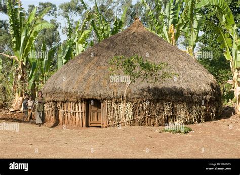 Traditional Hut In Southern Ethiopia Africa Stock Photo Alamy