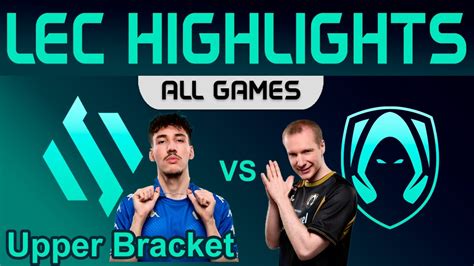 BDS Vs TH ALL GAMES Highlights LEC Winter Playoffs Round 1 2024 Team