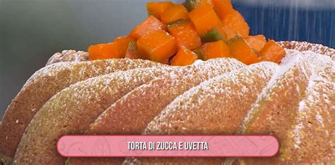 Sempre Mezzogiorno Ricetta Di Oggi Ottobre Torta Di Zucca E