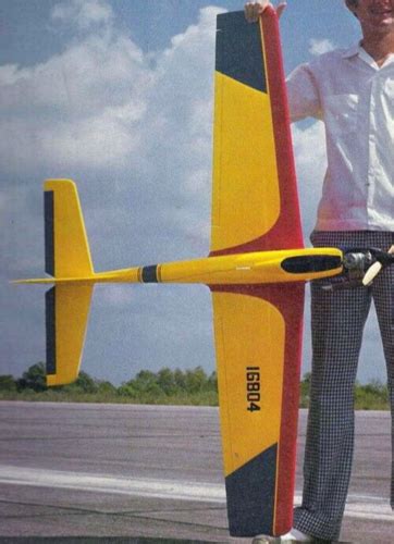 Compensator Pattern Plane Wingspan Rc Model Airplane Printed Plan