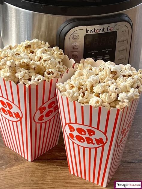 Recipe This Instant Pot Popcorn