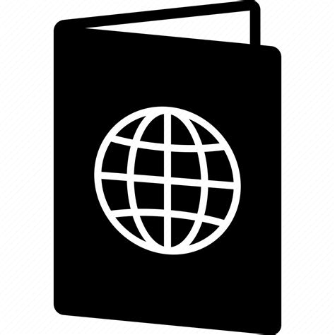 Document Id International Passport Travel Us Visa Icon Download On Iconfinder