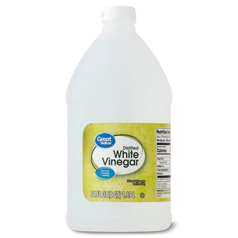 Great Value Distilled White Vinegar 64 Fl Oz Walmart Business