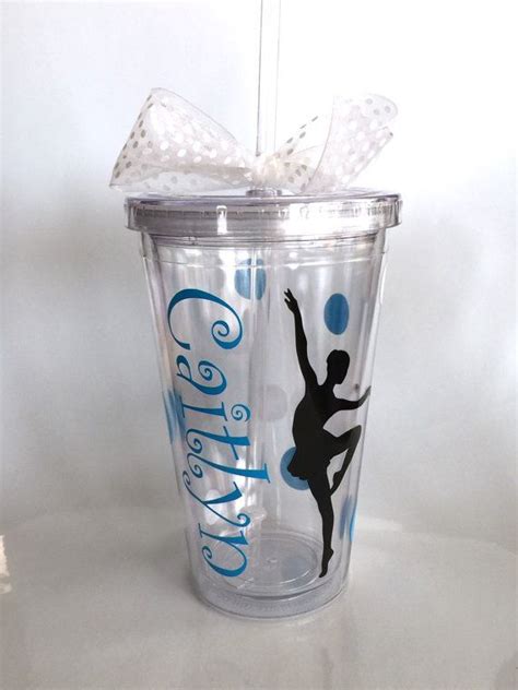 Dancer Gift Personalized Tumbler For Dance Team By Katiepiedesigns