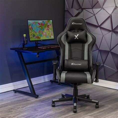 Adjustable X Rocker Vortex Leather PC Gaming Chair,