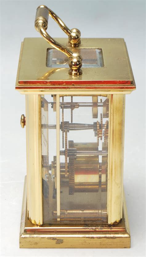 Rapport London Brass Carriage Clock Auctions Price Archive