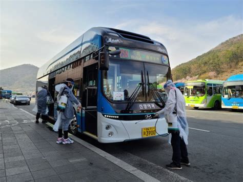 창원시 시내버스 762대 방역 특별점검 네이트 뉴스