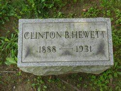 Clinton B Hewett Find A Grave Memorial