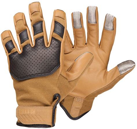 Multi Piece Palm Synthetic Leather Mechanic Gloves Safety Cut Resistant