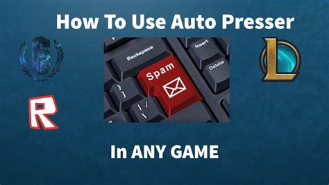 How To Use Auto Presser In Any Game Youtube