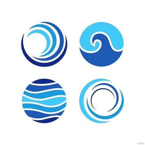 Wave Circle Vector In Illustrator Svg  Eps Png Download