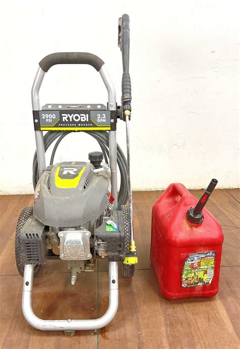 Lot Ryobi Psi Gas Powered Pressure Washer