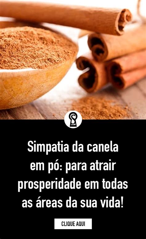 Simpatia Da Canela Para Atrair Prosperidade Artofit