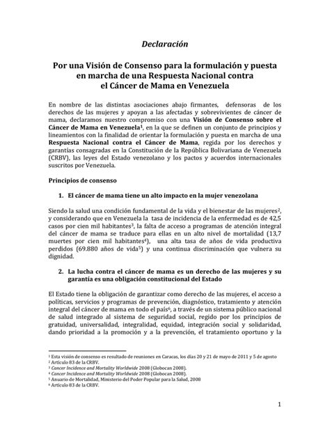 Documento Consenso