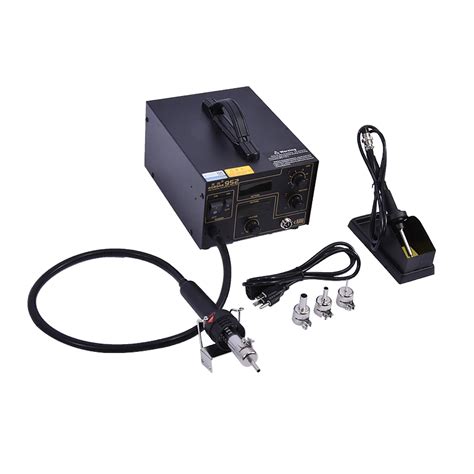 New W Gordak Soldering Station Hot Air Heat Gun In SMD BGA Rework Station Pc In