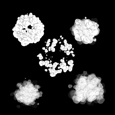 5组2d卡通二维烟雾爆炸特效素材视频素材包下载编号5466122光厂vj师网