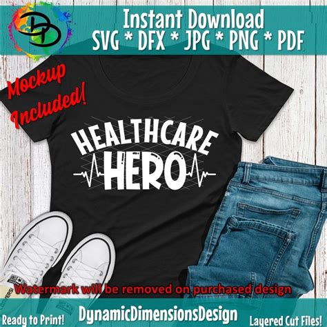 Healthcare Hero Svg Nurse Svg Healthcare Doctor Design Etsy