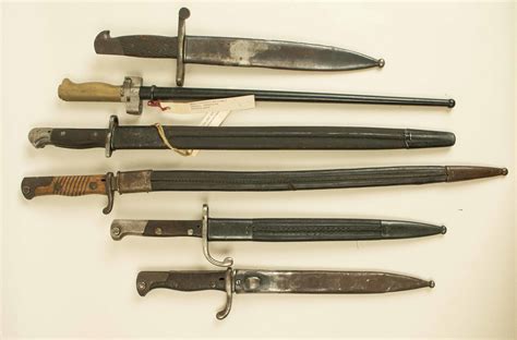 6 Us And European Bayonets Witherells Auction House