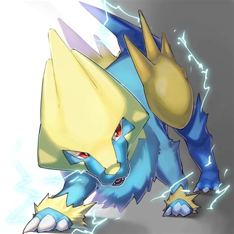 Manectric Pokemon Drawn By Mian Zandora Danbooru