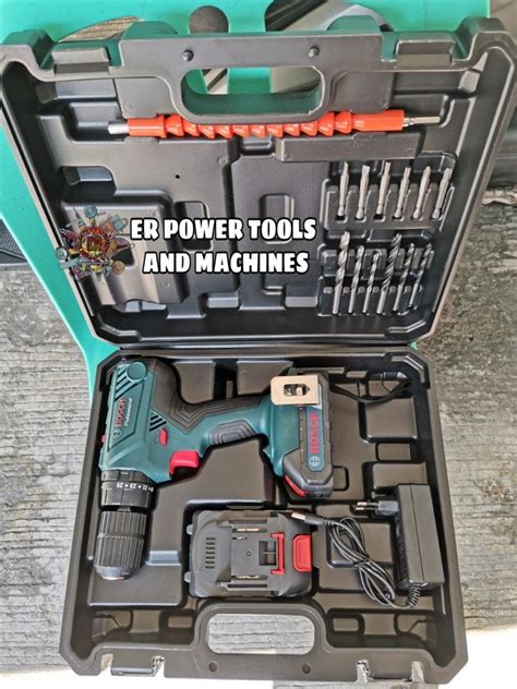 Bosch 24v Cordless Hammer Drill Commercial And Industrial Construction