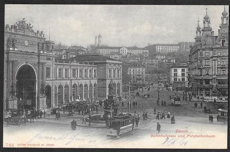 Zürich Bahnhofplatz mit Trams Kaufen auf Ricardo