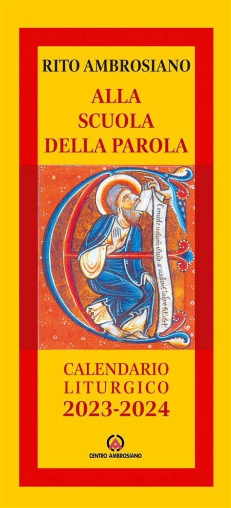 Amazon Fr Alla Scuola Della Parola Calendario Liturgico