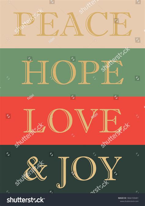 4,785 Love Hope Peace Joy Images, Stock Photos & Vectors | Shutterstock