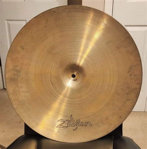 20 Avedis Zildjian Mini Cup Ride Cymbal Hollow Logo 2263g Ebay