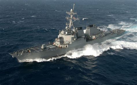 US Navy Destroyer Wallpaper - WallpaperSafari