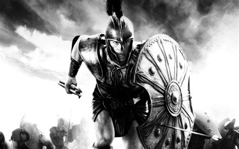 Ancient Spartan Warriors Wallpaper