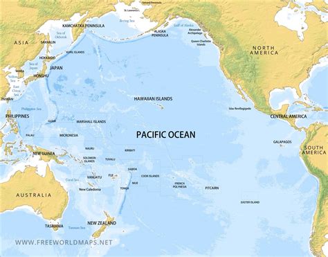 Maps Of The Pacific Ocean 8700 | Hot Sex Picture