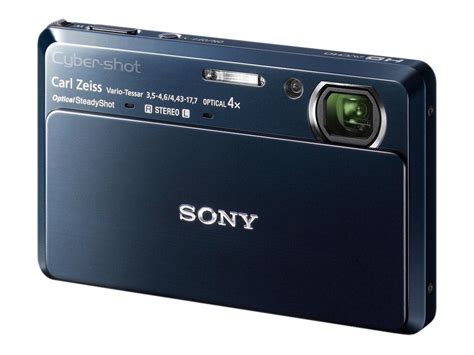 Sony Cyber Shot Dsc Tx Blue Mp Mm Wide Angle Digital Camera