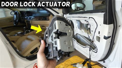 How To Remove And Replace Front Door Lock Actuator On Bmw E E E