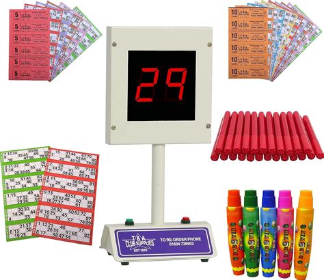 Thomas And Anca Club Supplies Ltd Lucky Bingo Electronic Bingo Machine