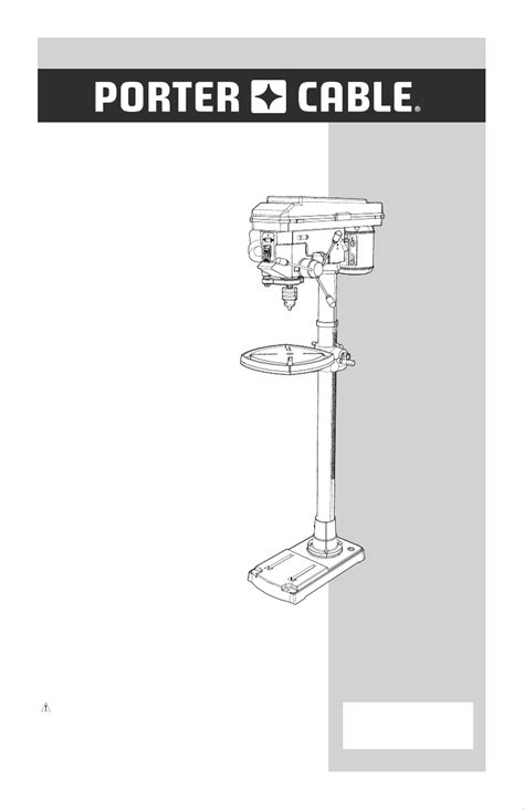 Manual Porter Cable Pcb660dp Drill Press