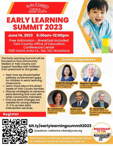 Yolo County Office Of Education Early Learning Summit