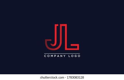 Creative Letter Jl Logo Design Vector Stock Vector (Royalty Free ...