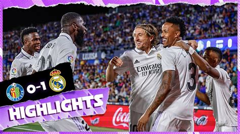 Getafe Real Madrid Highlights Laliga Youtube